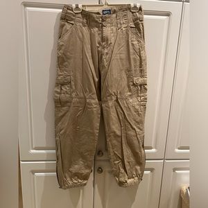 Roots Ladies Cotton Cargo Pants Size 6US In Great Condition